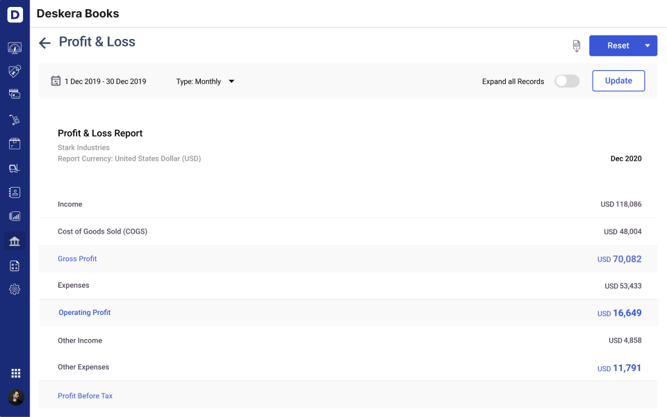 Deskera Books Logiciel - 5