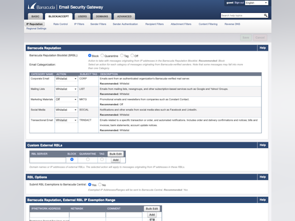 Barracuda Email Security Gateway Pricing, Cost & Reviews