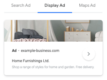 Google Ads Software - Display Ad