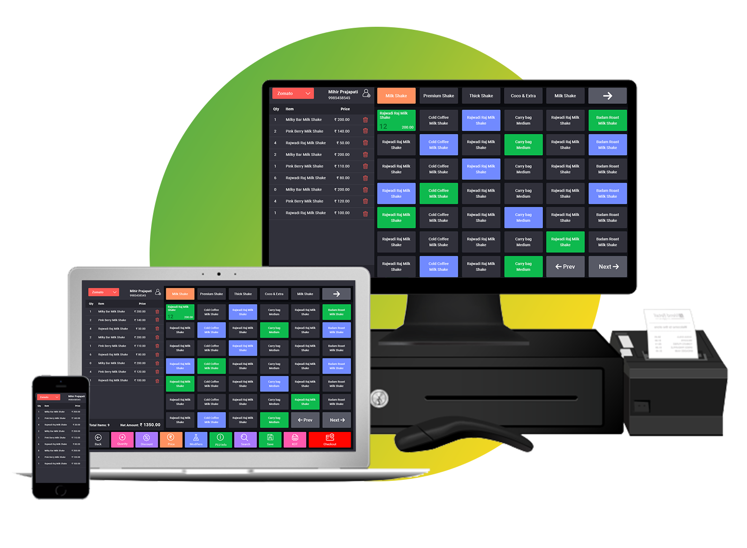 Limerr POS screenshot: Limerr POS is a smart, user-friendly system designed to smoothly run restaurant operations. It helps manage orders, menus, and billing from one easy-to-use interface.