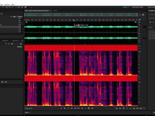 Adobe Audition Software - Adobe Audition waveform editing