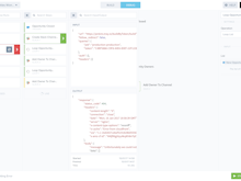Tray.io Software - Searchable logs by workflow, step or data for ultra-fast debugging.
