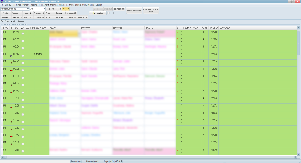 GGGolf Logiciel - 2