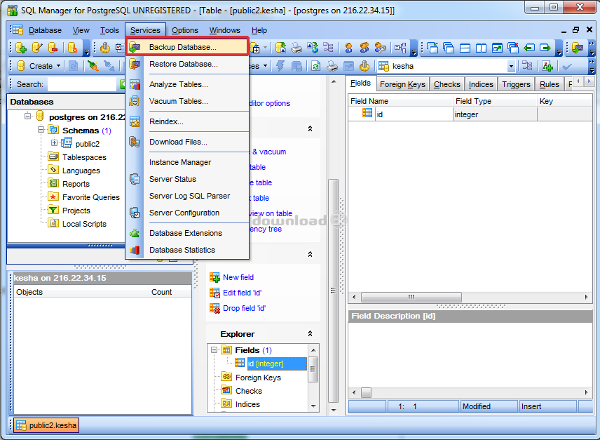 PostgreSQL Logiciel - 2