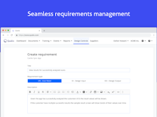 Qualio Software - Seamless requirements management