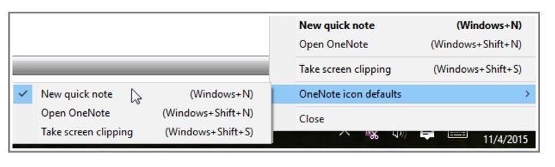 Microsoft OneNote Software - New note