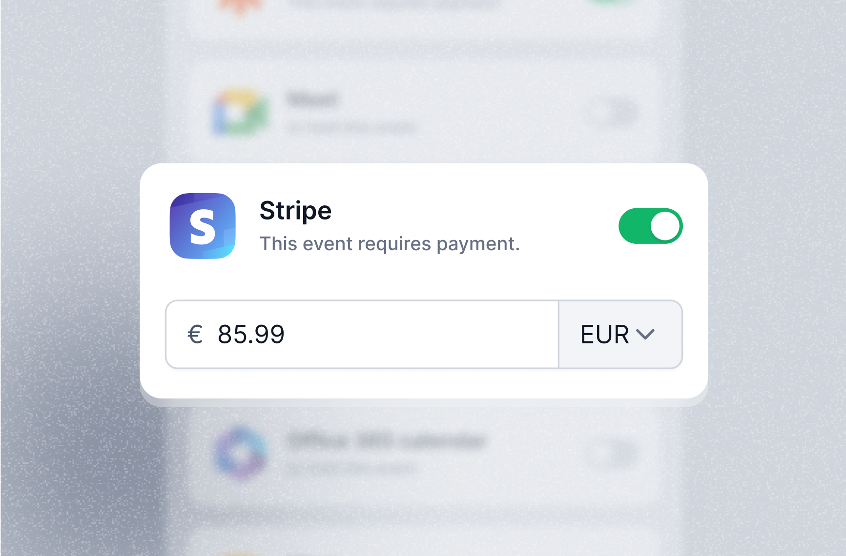 Accept payments for your appointments with Stripe and PayPal.