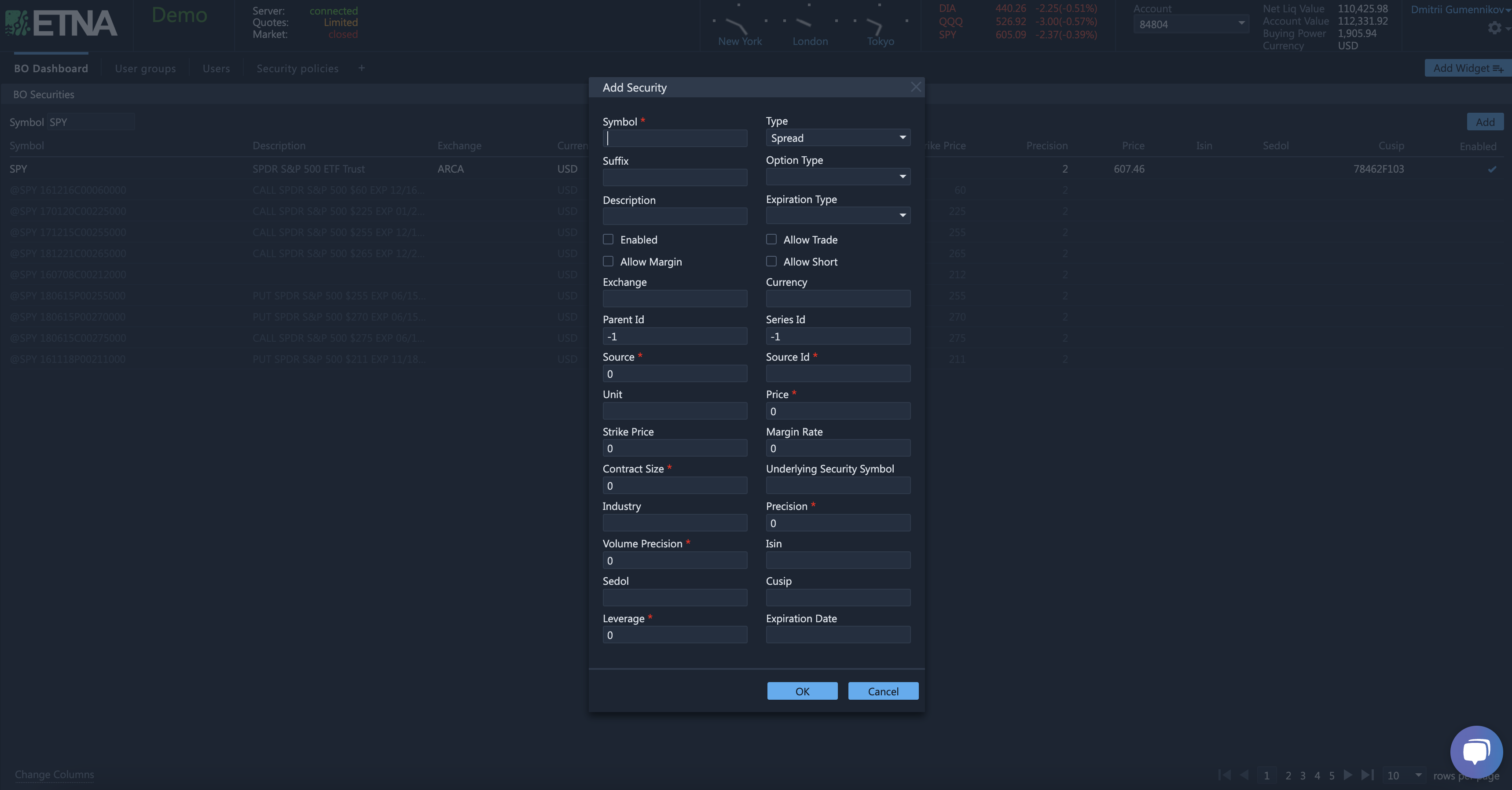 ETNA Back Office Solutions Software - 2