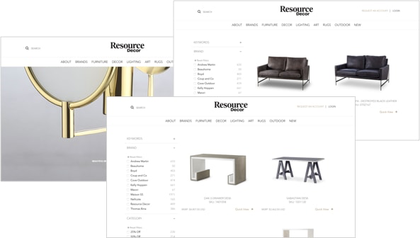 B2B Direct Software - RepZio’s eCommerce offers all of the features of a B2B website with a completely custom look and feel