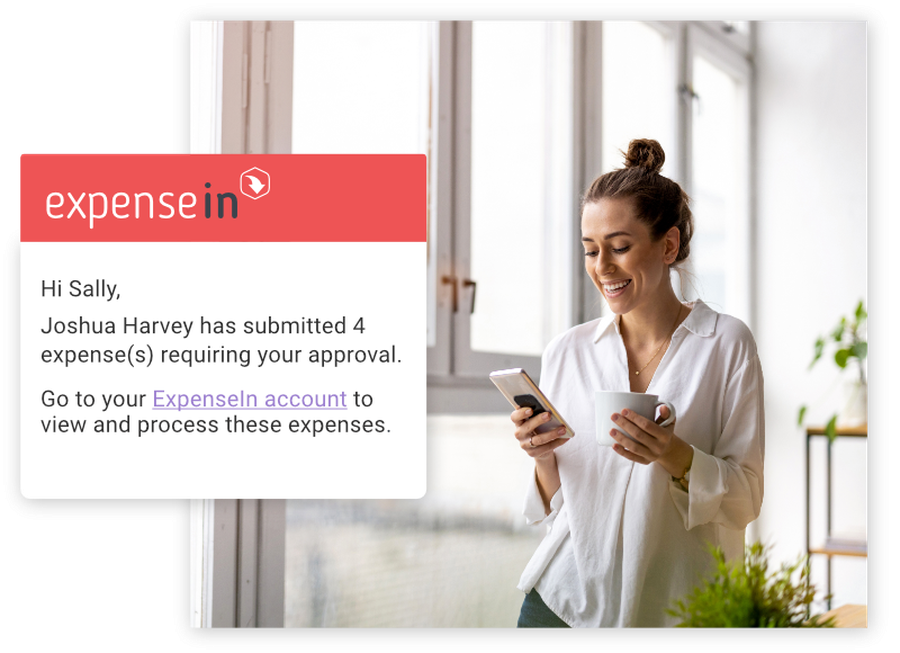 Approve or reject claims from the office or on the go with ease.