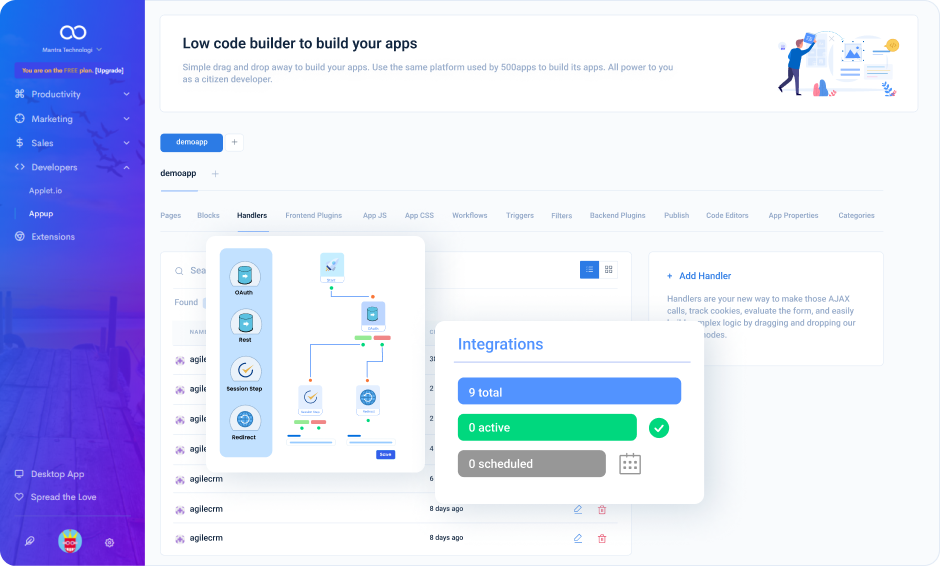 AppUp Software - AppUp handlers
