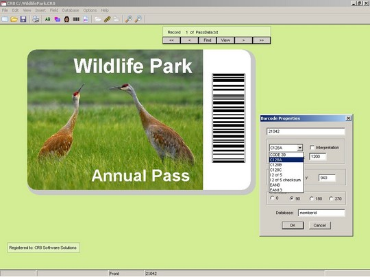 CR8 for Windows 3.01 Software - 3