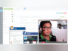 ClickDesk Software - 2-way video chat can be used as a support option