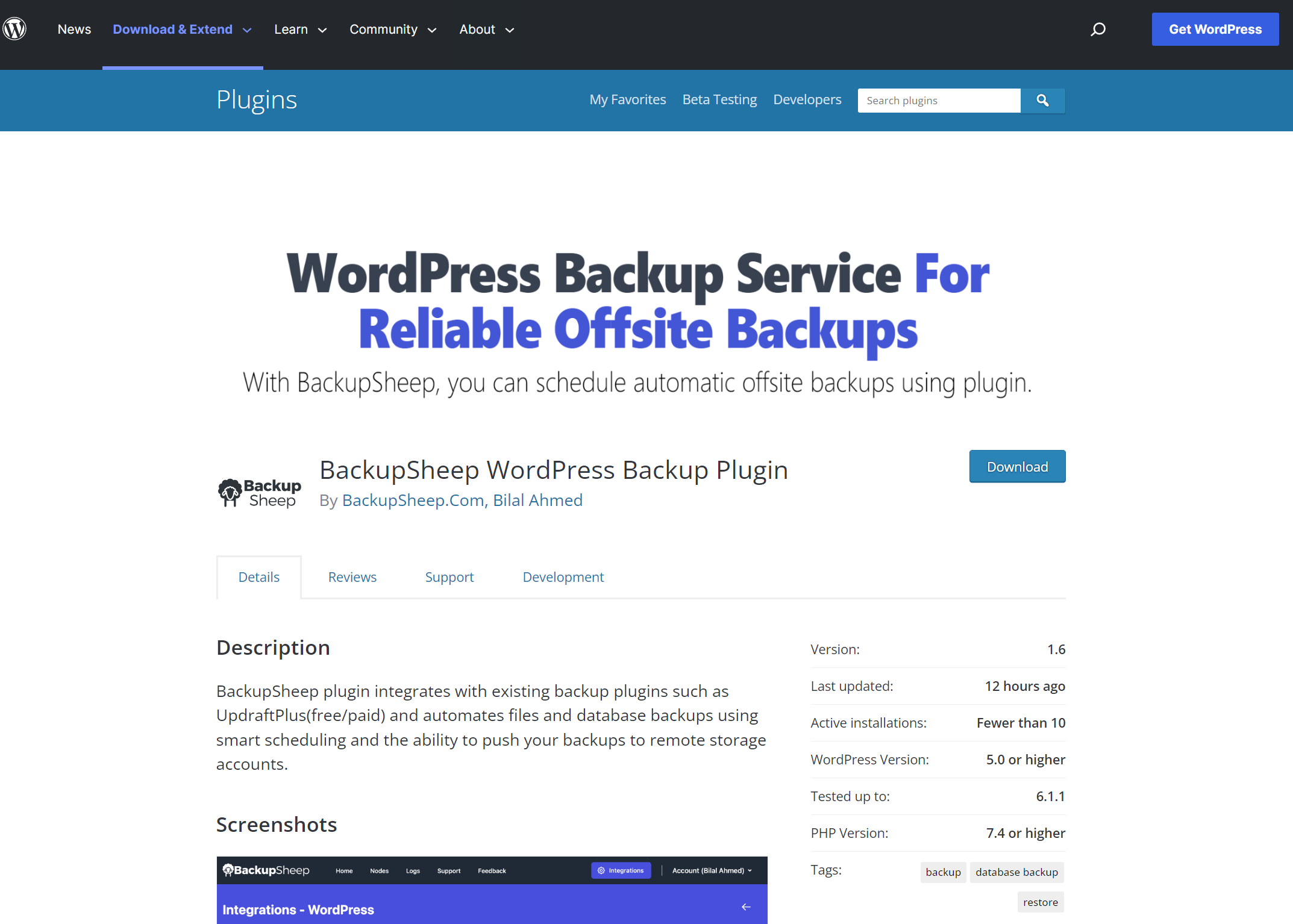 BackupSheep Software - 2