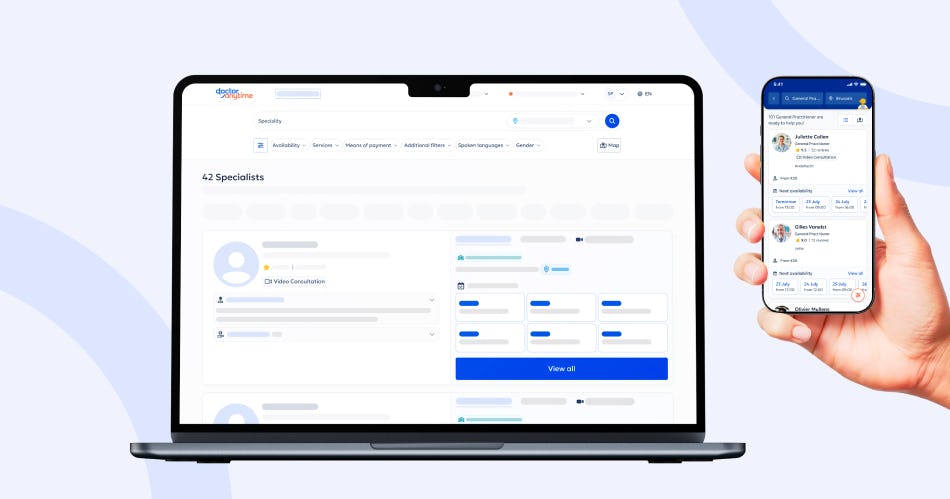 doctoranytime Software - The custom profile helps practitioners build their professional reputation online and increase their visibility. Your Doctoranytime profile is optimized for Google and trusted by over million patients.