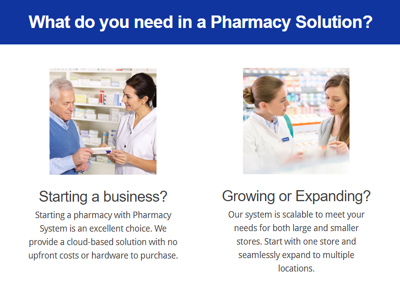 PSI's RxDotNet is the perfect solution for a startup, and to accommodate your pharmacy's growing needs.