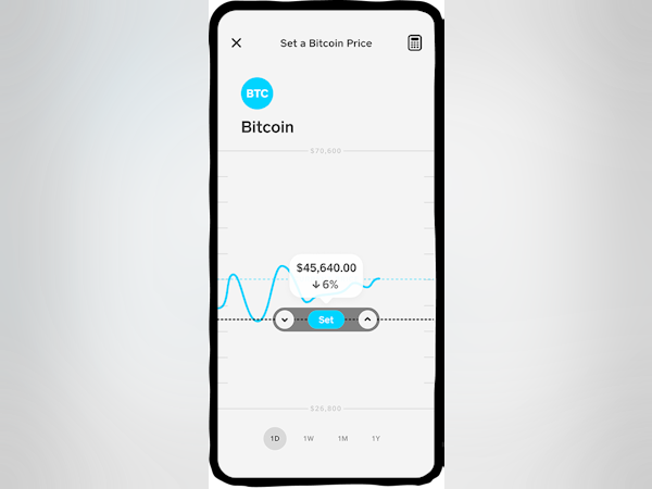 Cash App Software - Cash App set a bitcoin price