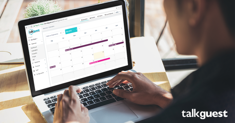 TalkGuest screenshot: Synchronize all third-party bookings into TalkGuest’s centralized calendar