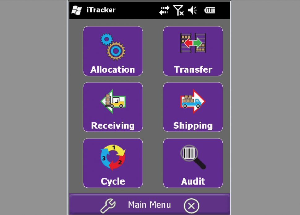 Main menu