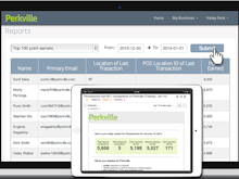 Perkville Software - Perkville loyalty campaign reporting