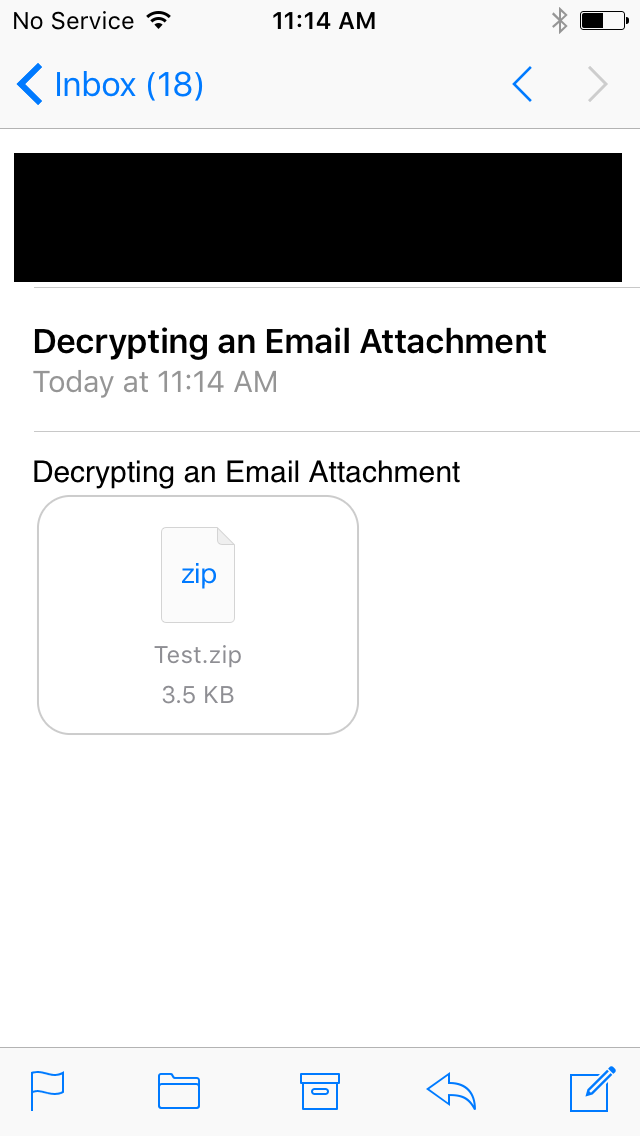 Smartcrypt decrypt inbox