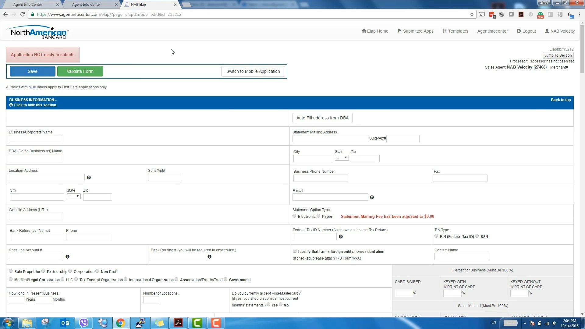 North American Bancard (NAB) Software - 3