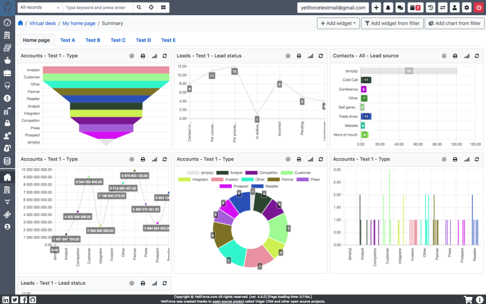 Yetiforce CRM Software - 2