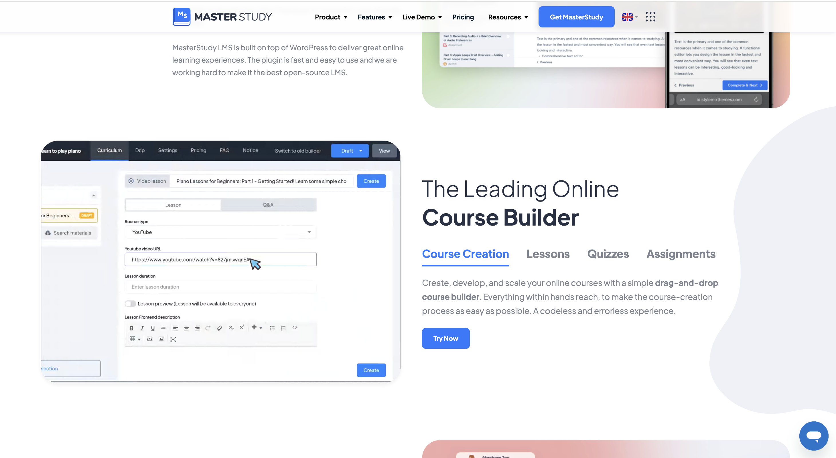 Masterstudy LMS Software - The Leading Online Course Builder