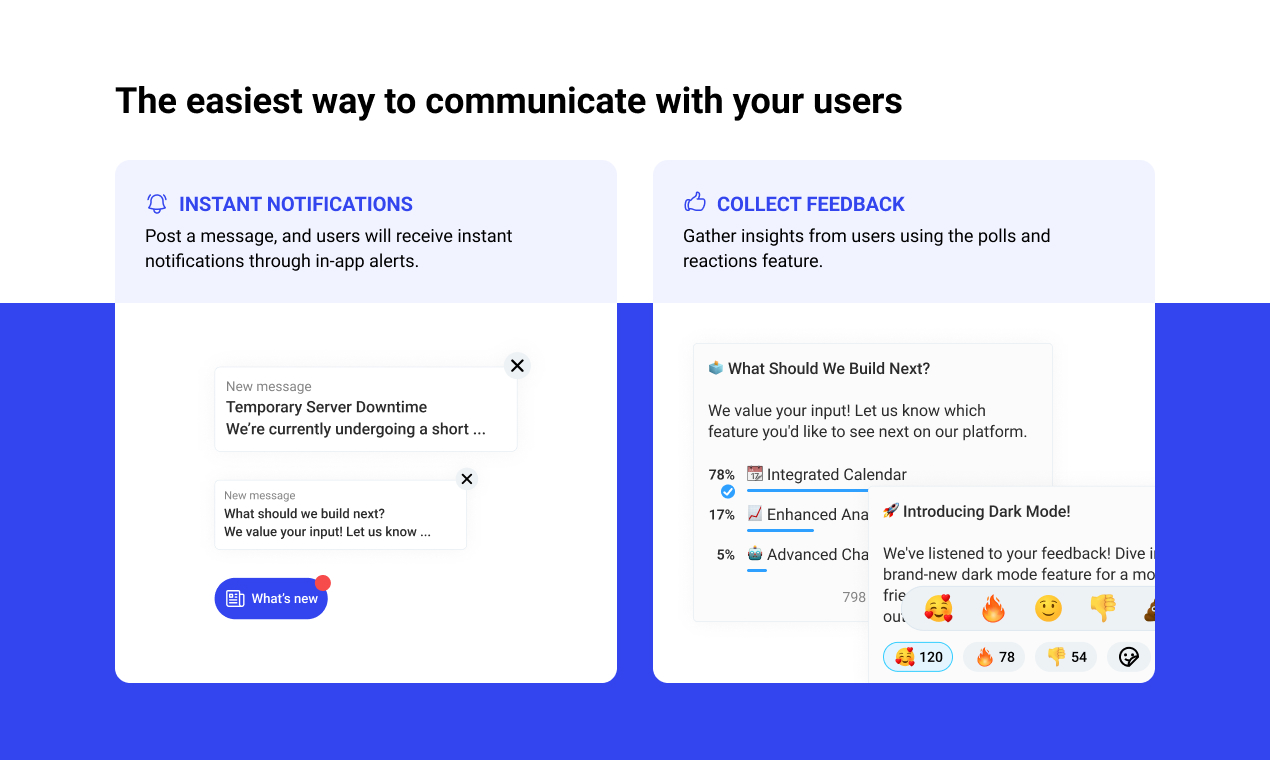 Taku - the easiest way to communicate with your users