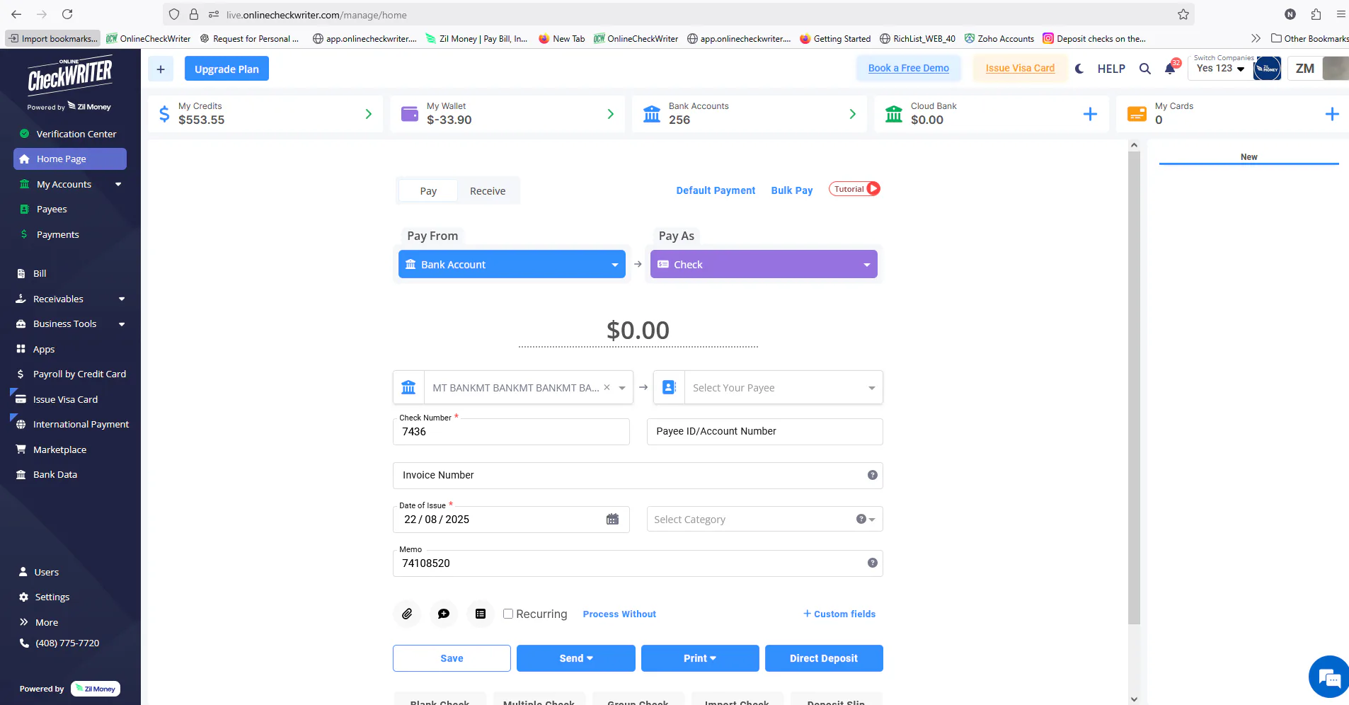 Online Check Writer Price, Features, Reviews & Ratings - Capterra India