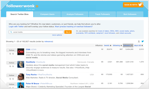 Followerwonk Pricing, Features, Reviews &amp; Alternatives | GetApp