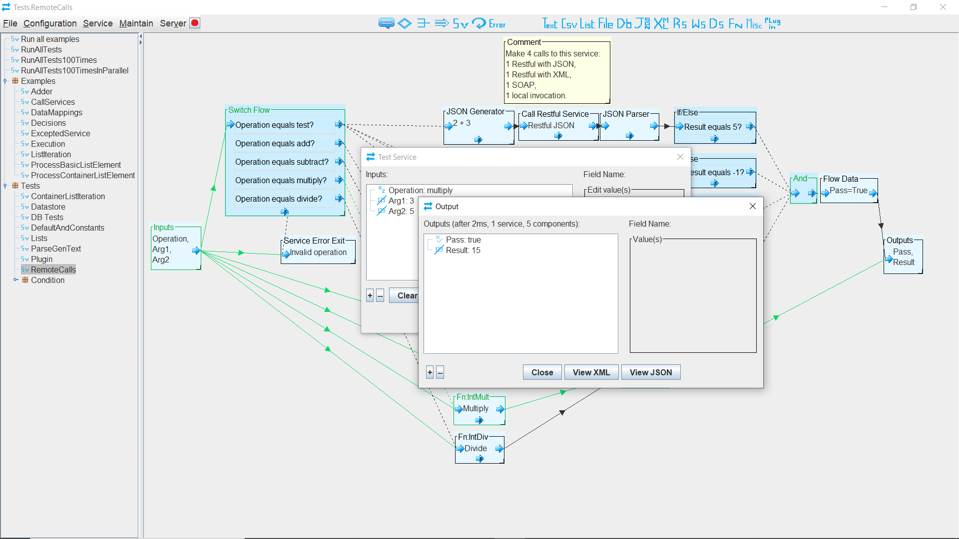 Slurp Data Services Platform Software - Testing in Service Designer