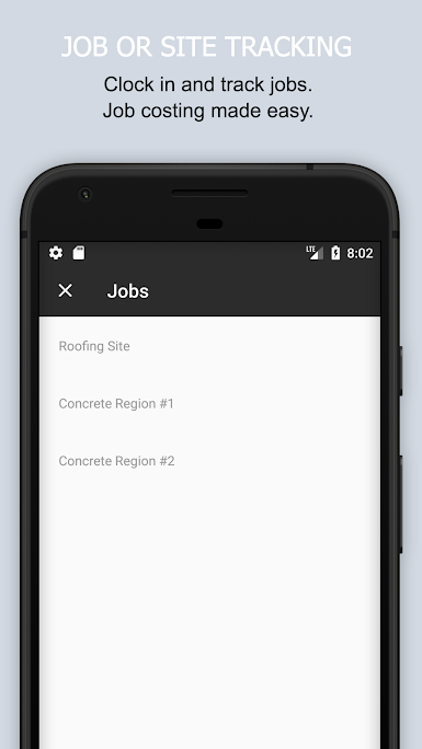Managers can track jobs and project budgets in real time