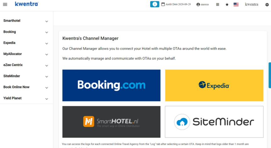 kwentra channel manager