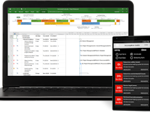 Microsoft Project Software - Built-in templates, familiar scheduling tools, and access across devices help project managers and teams stay productive