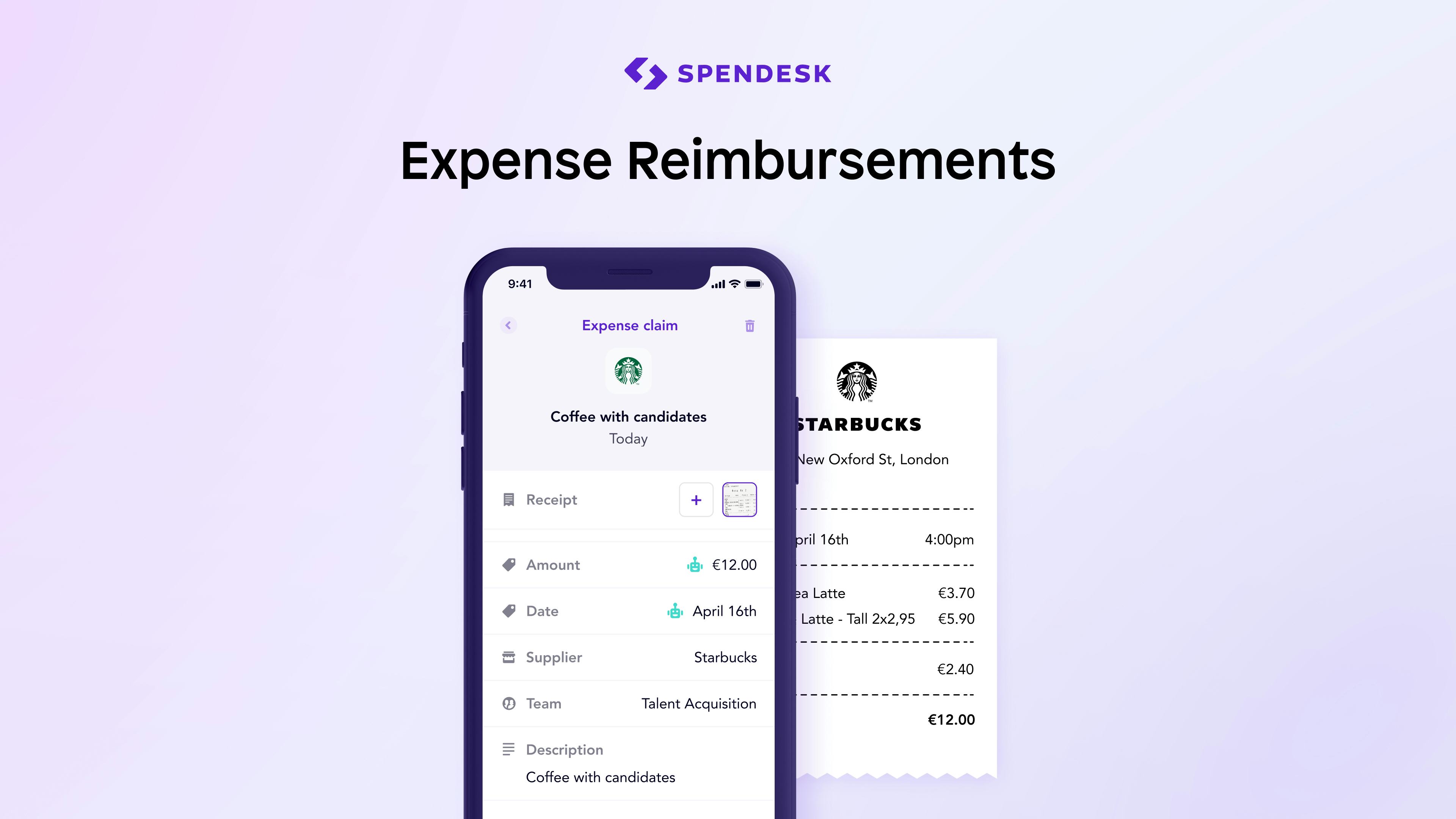 Spendesk Software - Make expense reimbursements right from Spendesk