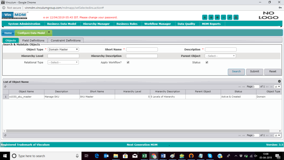 Vin MDM Software - 4