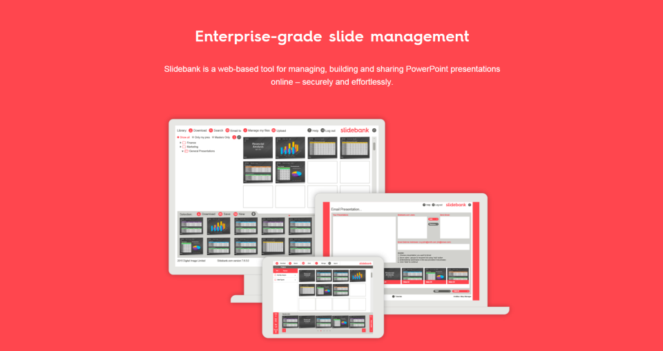 SlideBank Software - 2