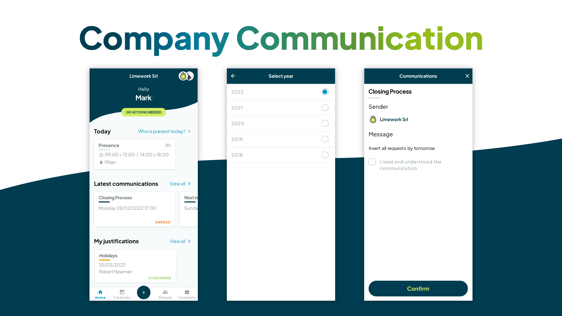Company Communication