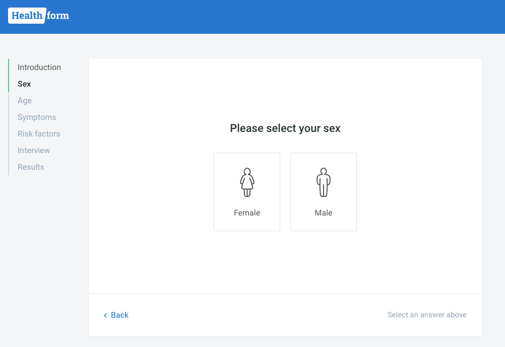 Questions can be displayed in a range of formats