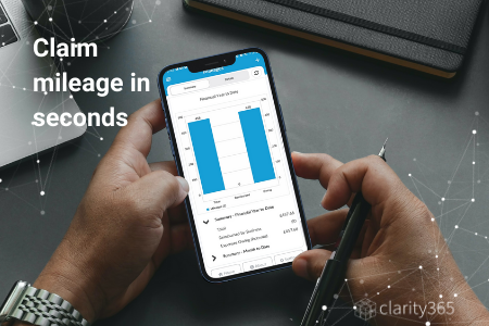 Clarity365 Mobile App Companion - Mileage Expenses