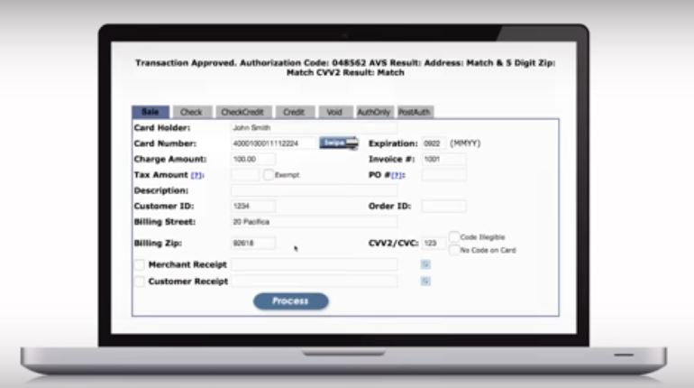 eBizCharge Software - The tool is PCI compliant and ensures data security