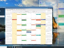 DejaOffice PC CRM Software - DejaOffice PC CRM monthly planner