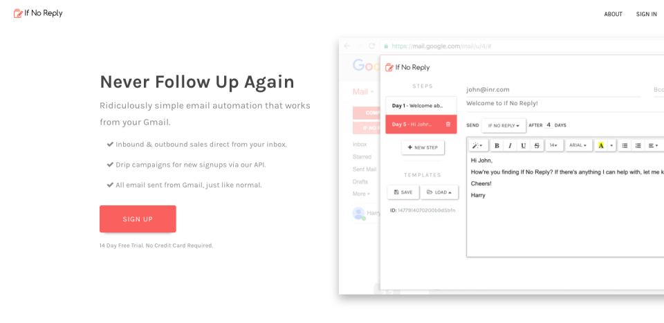 If No Reply Software - 1