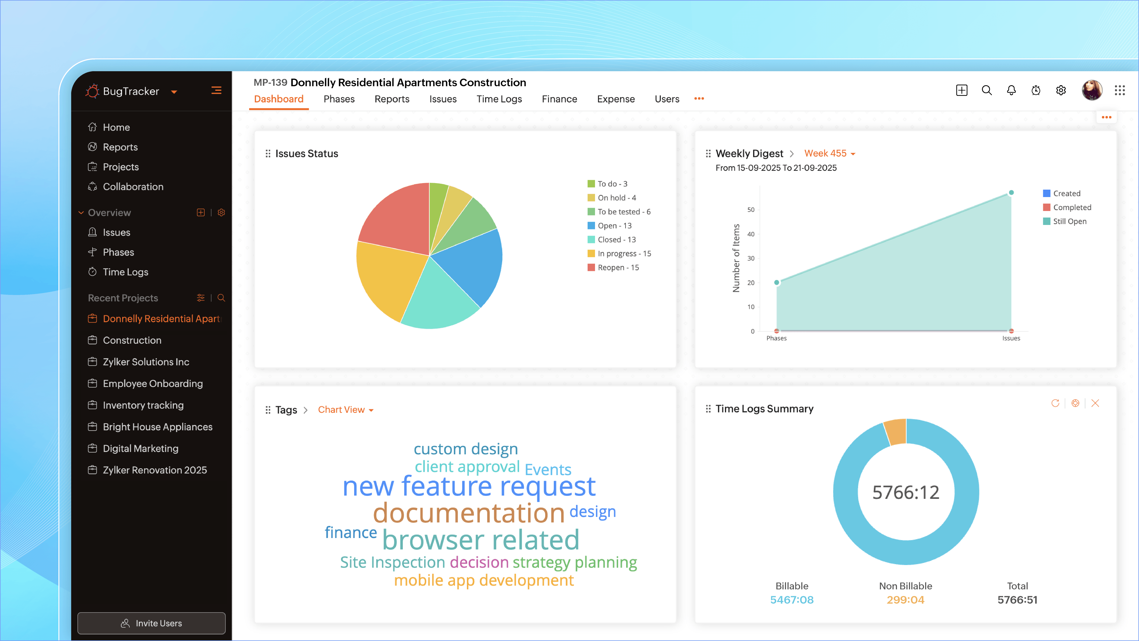 Zoho BugTracker Software - 4