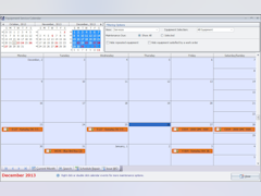 Maintenance Pro CMMS Software - Equipment service calendar - thumbnail