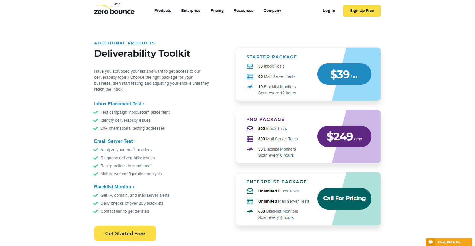 ZeroBounce Software - ZeroBounce Deliverability Toolkit