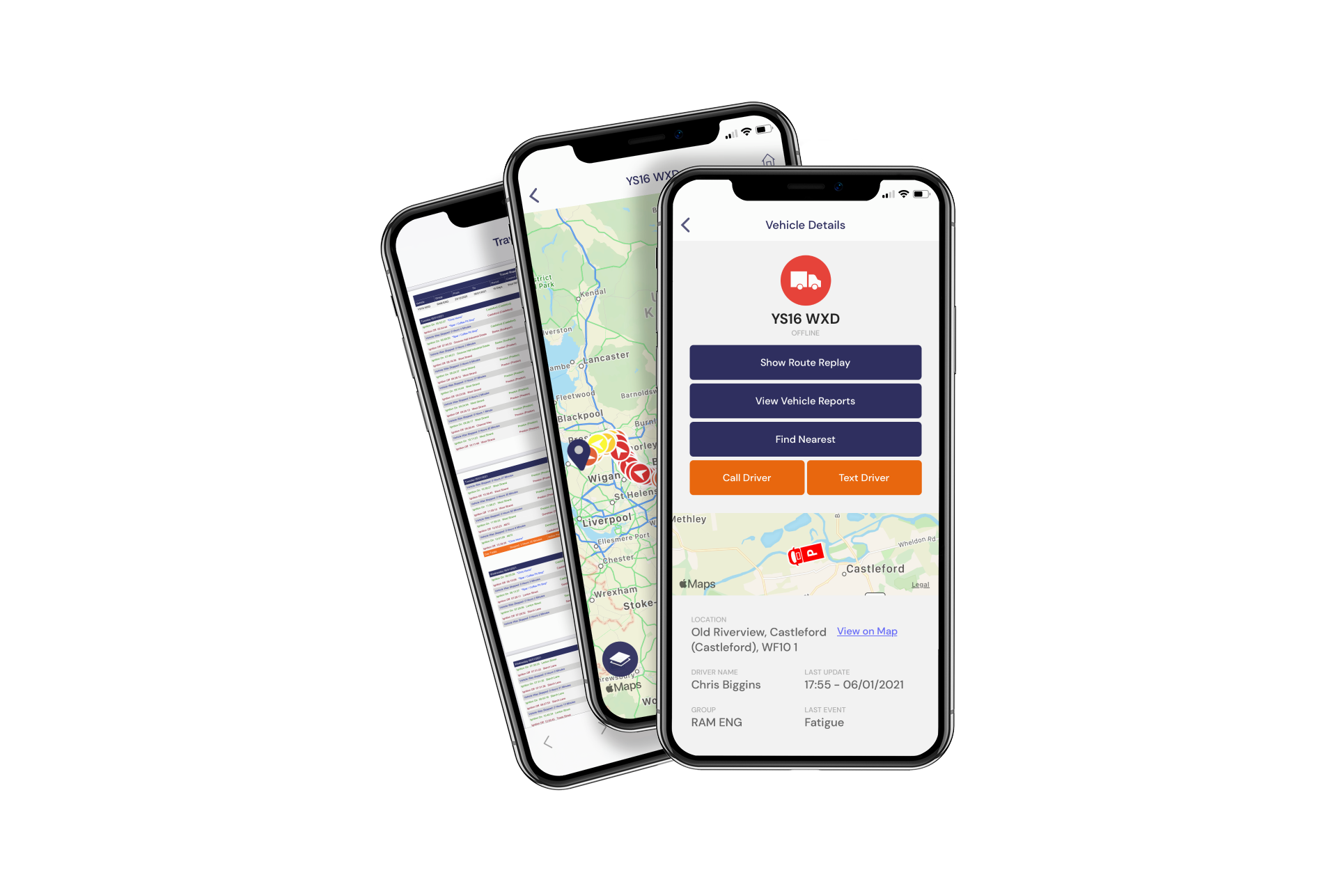 RAM Tracking Vehicle Tracking Mobile App