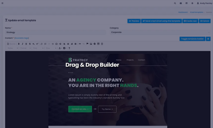 Liberation Campaign screenshot: Drag & Drop