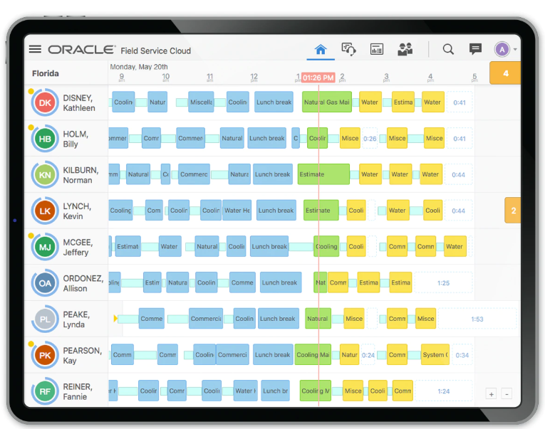 Oracle Utilities field service cloud